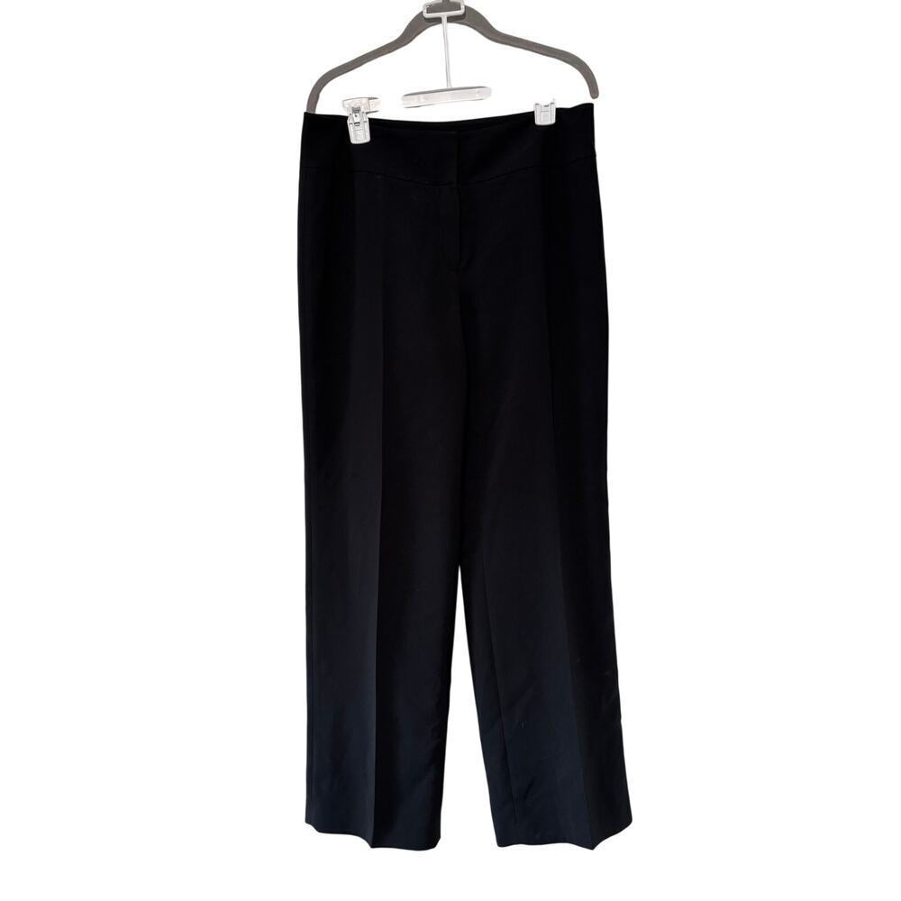 Kasper Black Women's Wide Leg Dress Pants Size 8 - Picture 2 of 7